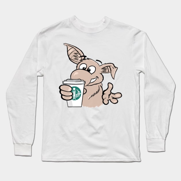 Bonkers: Covfefe Long Sleeve T-Shirt by Christopher Bendt
